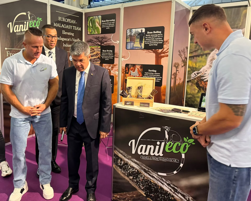 Vanileco at Fi Europe 2024: Meeting Madagascar's Minister of Trade